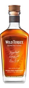 Wild Turkey Generations | Kentucky Straight Bourbon Whiskey  NV / 750 ml.