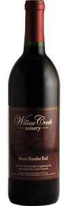 Willow Creek Winery Sweet Rambo Red  NV / 750 ml.