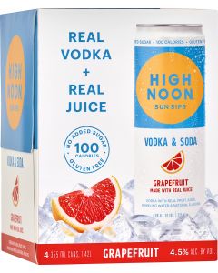High Noon Sun Sips Grapefruit Vodka &amp; Soda