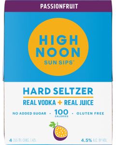 High Noon Passionfruit Hard Seltzer