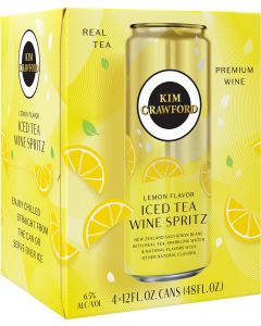 Kim Crawford Lemon Flavor Iced Tea Wine Spritz