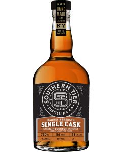 Southern Tier Distilling Co. Single Cask Straight Bourbon Whiskey Aged 7 Years