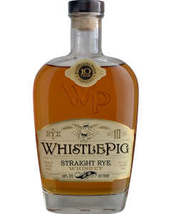 WhistlePig Straight Rye Whiskey Aged 10 Years
